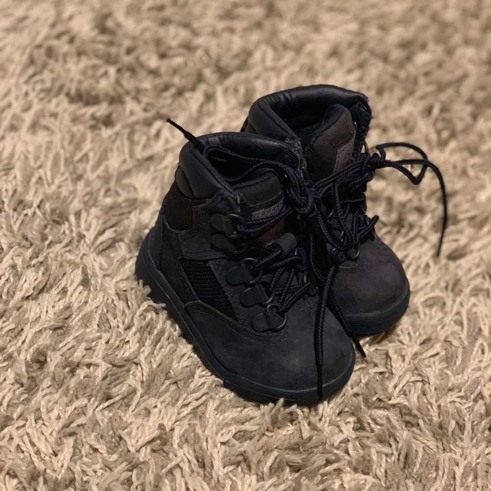 Dark Blue Timberland Boots